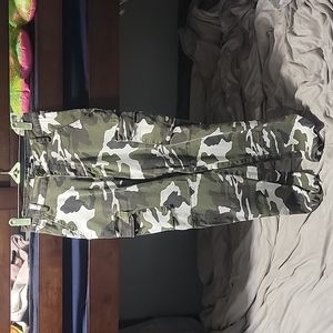 Camo cargo pants